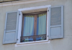 blue pink gray window